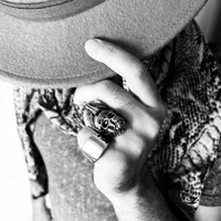 Stainless Steel Polished Blank Signet Ring