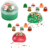 3.25" CHRISTMAS MIX-IN SLIME 6CT