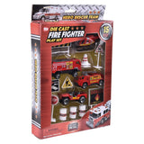 15PC DIE-CAST FIRE FIGHTER PLAY SET