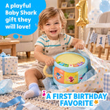 Baby Shark Piano Drum - Light-Up Musical Toddler Toy