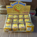 Crackling Crunchy Square Cheese Squishy | A148