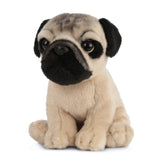 Living Nature Pug Puppy Plush Stuffed Animal Toy