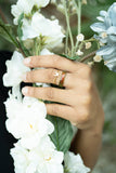 18k Gold PVD Coated Mood Band Stainless Steel Ring