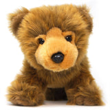 Borya The Baby Brown Grizzly Bear | 10 Inch Stuffed Animal P