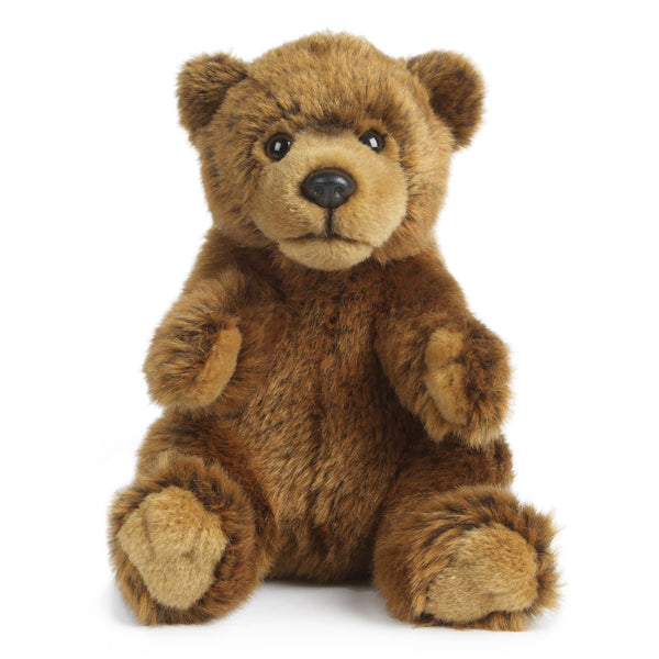 Living Nature Brown Bear Small Plush Stuffed Animal Toy