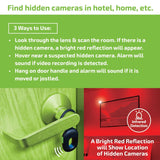 Gadget Gear Camera Detector Door Alarm Boxed - 6/Display
