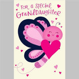 Valentine's Day Granddaughter Card