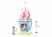 Ice Cream House Food Court Building Brick Kit (247 pcs)