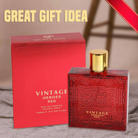 Vintage Heroes Red Spray Cologne Eau De Parfum For Men