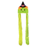LIGHT-UP WITCH PLUSH HOODIE SCARF HAT 35"