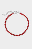 Stainless Steel Birthstone Tennis Bracelet
