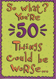 Birthday Age 50th Humorous | GRTC | SM | 28006J