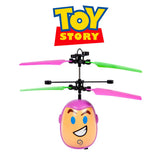 Pixar Toy Story Emoji Buzz Lightyear IR UFO Ball Helicopter