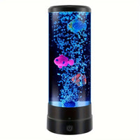 Artistic Bubble Fish Light - Color-Changing - USB