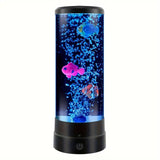 Artistic Bubble Fish Light - Color-Changing - USB