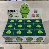 Crackling Crunchy Christmas Grinch Squishy 12/pk | A259