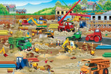 Construction Zone (35-Piece) Floor Puzzle Ages 3+