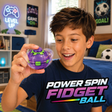 Power Spin Squeeze Fidget Ball Toy Variety - 12/Display