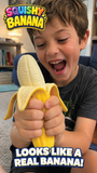 Fun Doh Squishy Banana Stress Relief Toy - 6/Display