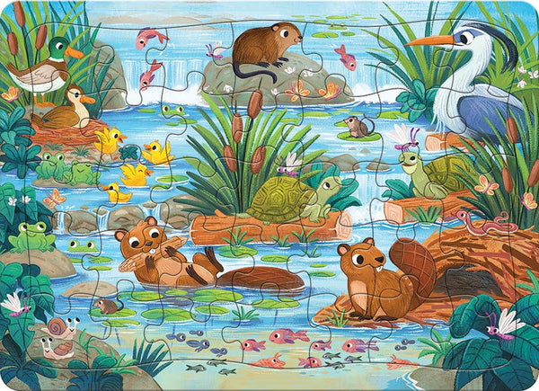 Pond Scene (Tray) 35pc puzzle