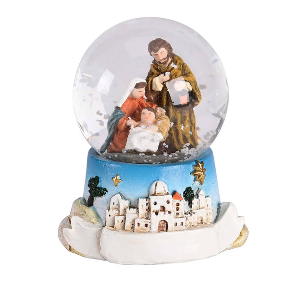 Waterglobe Holy Family Bethlehem City