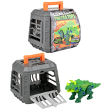 ASSEMBLESAURUS TRICERATOPS AND ENCLOSURE