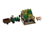 Pig Farm and Tractor Building Brick Kit (202 pcs)