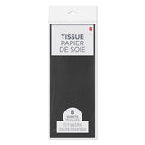 Tissue Paper Black 8 Sheet | Black Gift Wrap Tissue Paper