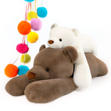 Polar Bear Plush Toy, White (24" / 60 cm & 39" / 100 cm)