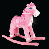 PINKIE THE LIGHT UP HEART HORSE ROCKER