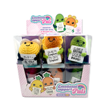 Emotional Support Crochet Plush Pals Boxed- 12/Display