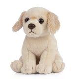 Living Nature Golden Retriever Puppy Plush Stuffed Toy