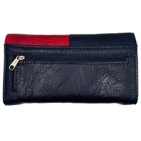 USA Flag Studded Stars Rhinestone Wallet