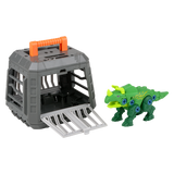 ASSEMBLESAURUS TRICERATOPS AND ENCLOSURE