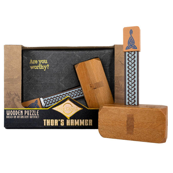 True Genius Thor's Hammer Puzzle
