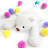 Polar Bear Plush Toy, White (24" / 60 cm & 39" / 100 cm)