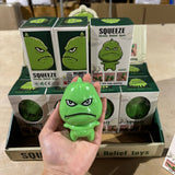 Crackling Crunchy Christmas Grinch Squishy 12/pk | A259