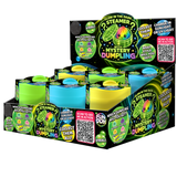 Glow-in-the-Dark Mystery Dumpling Squishy Toy - 12/Display