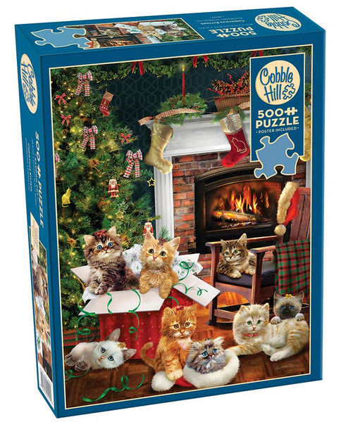 Christmas Kittens 500pc-Puzzle