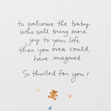 Baby Shower Love Is Growing Card