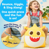 Pinkfong Baby Shark Bouncy Plush - Ride On Toy for Kids