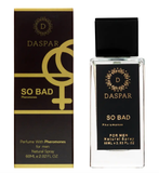 DASPAR SO.BAD MEN PERFUME WITH PHE.RO.MO.NES 2.02 OZ