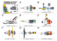 International Space Station Retail Box Building Brick Kit