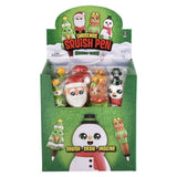 7" CHRISTMAS SQUISH PEN 12CT