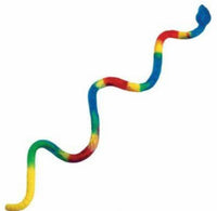 Gummy Rainbow Rattlesnake 🐍 24 Inch Length  1PK