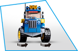 Car Club-Off-Road Building Brick Kit, Blue (146 Pcs)