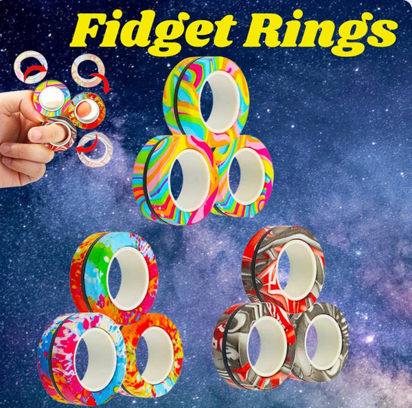 Magnetic Fidget Rings