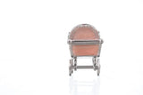 Pink Baby Carriage Trinket Box