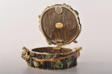 Turtles on Tree Trunk Trinket Box