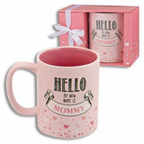 Hello My New Name Is Mommy Gift Mug